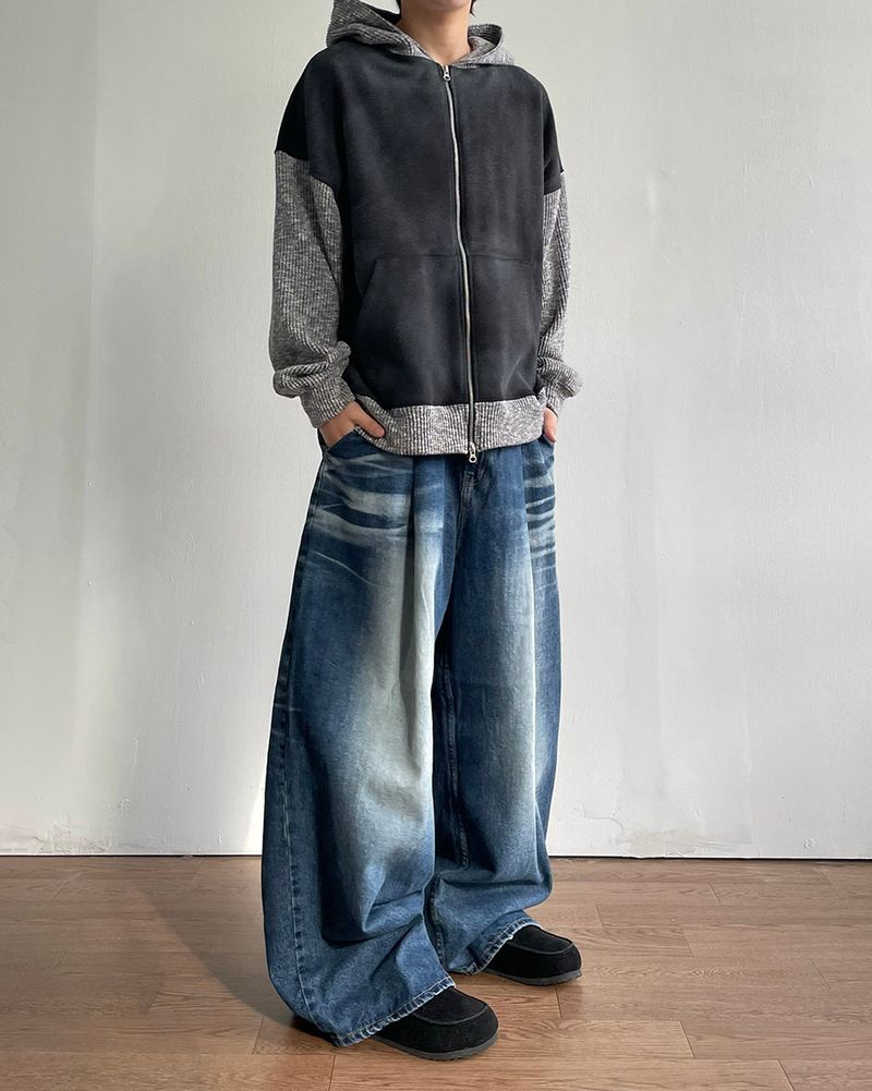 Laito Washing Denim Pants