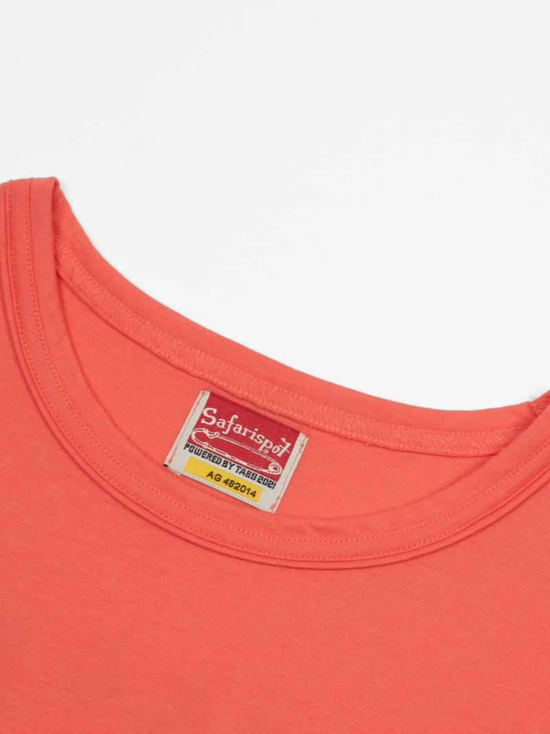 SAFETY LOGO TEE (CORAL)