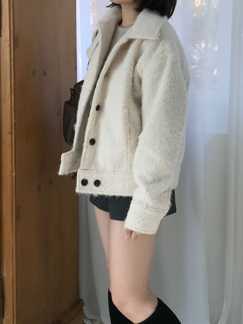 Prim high-neck jacket (2 colors)