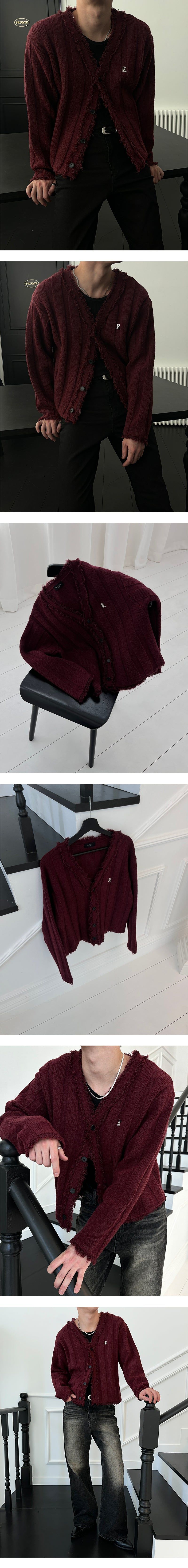 [MADE] Tessel cutting golgi cardigan(2color)