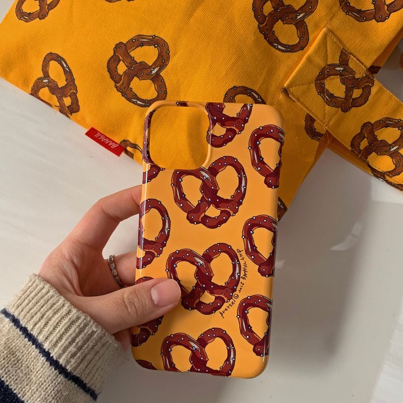 BANASIL SHOP(バナシルショップ)の「Pretzel (Galaxy) Glossy Hard Case(Smartphone Accessories)」