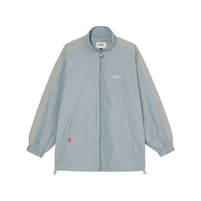 TEMPUSSTUDIO（テンプススタジオ）の「SIGNATURE LOGO WINDBREAKER [GRAY]（Jackets/Outerwear）」