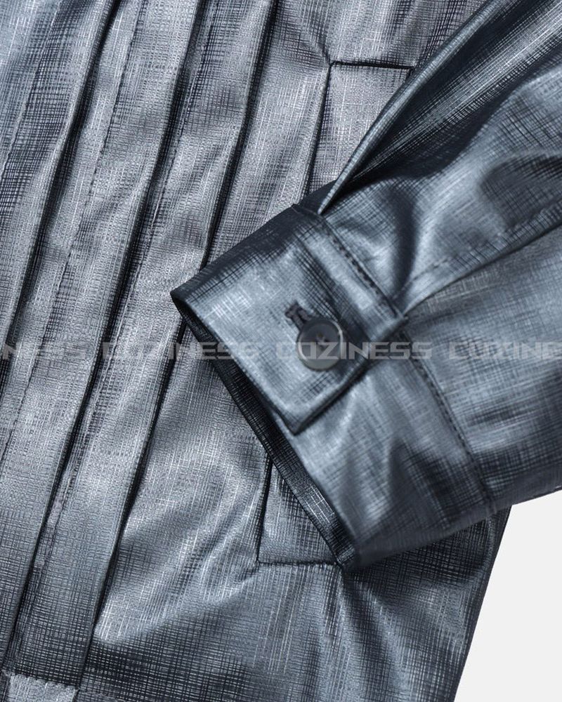 ENOC Square Winkle Leather Jacket (2 colors)