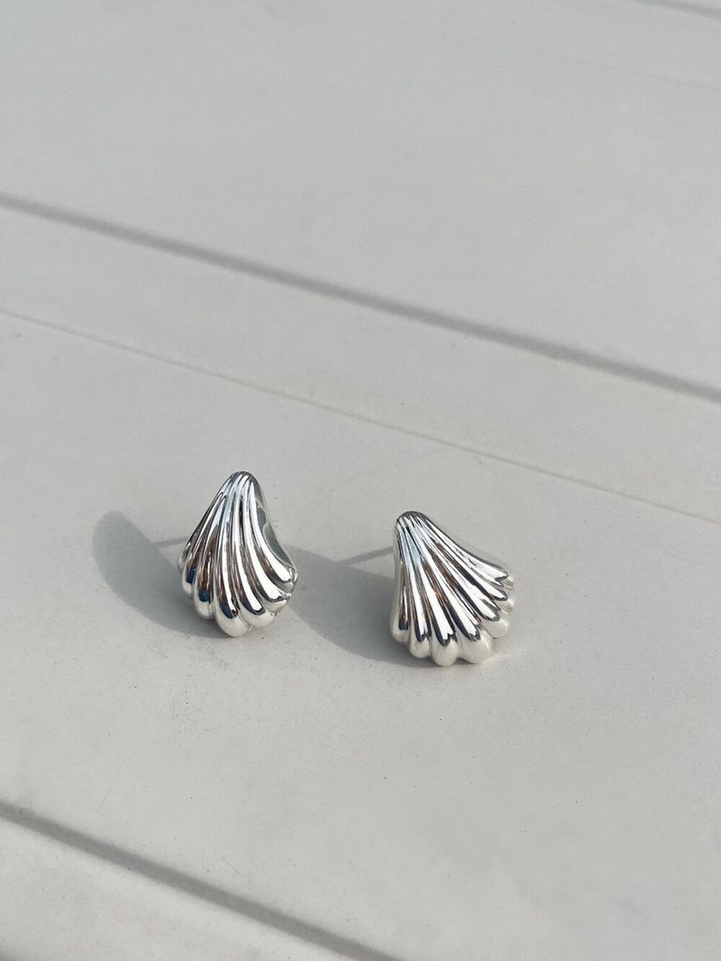  (silver925) Shell earrings