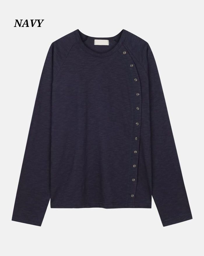 (UNISEX) Full Button Long Sleeve
