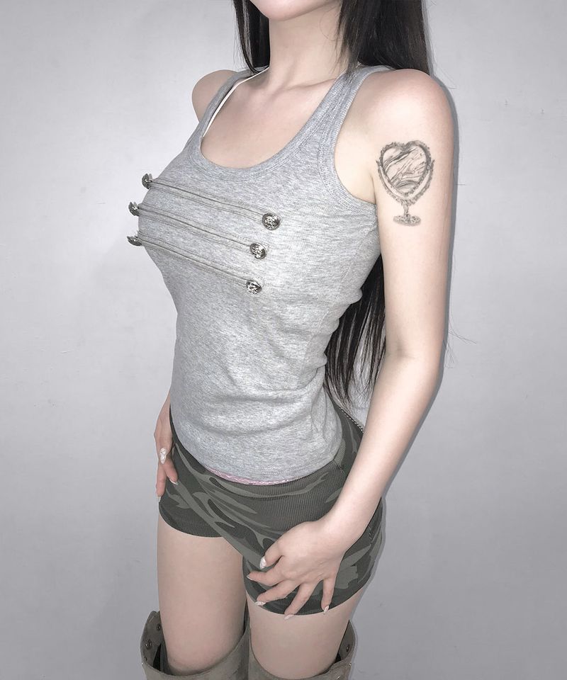 josie button top (3colors)