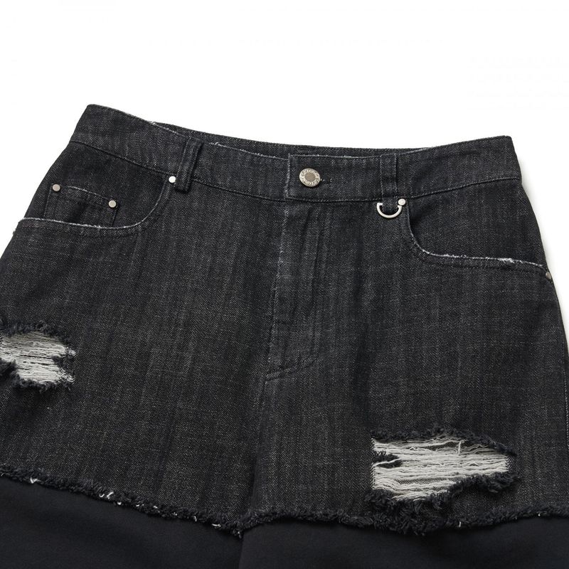 DENIM MIXED TRAING PANTS