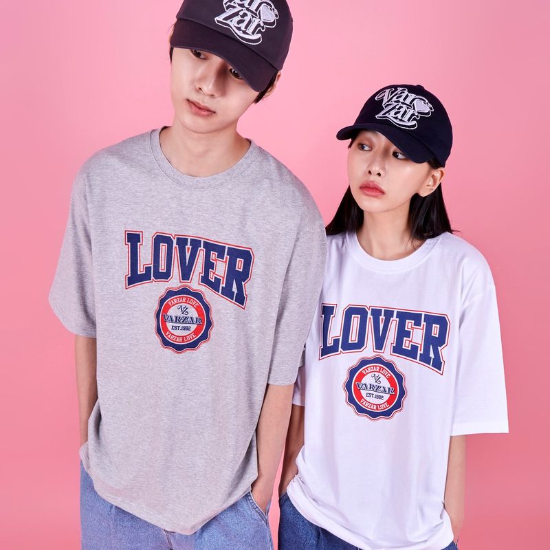 VARZAR(バザール)の「Lover College Logo T-Shirts (2color)(Tops)」