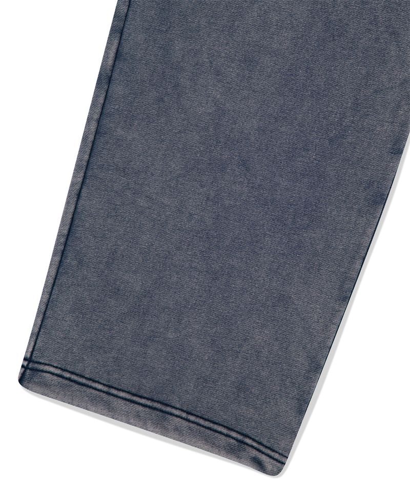 WASHED CUT OFF APPLIQUE SWEAT PANT