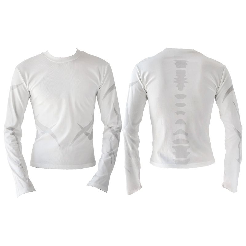 SEXXDEVIL（セックスデビル）の「SEXXDEVIL Dragon Back Printtight top（Tops）」