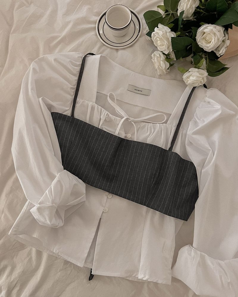 Tessa Stripe Bustier