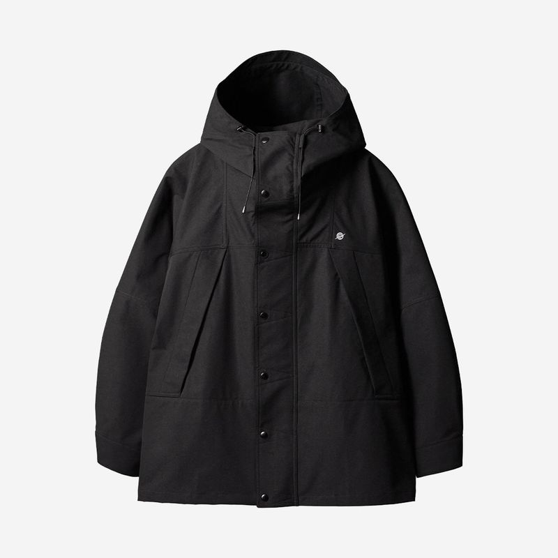 3 Layer Hard Shell Long-Jacket - BLACK