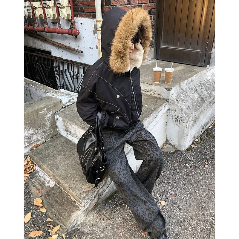 Dark Leopard Pants