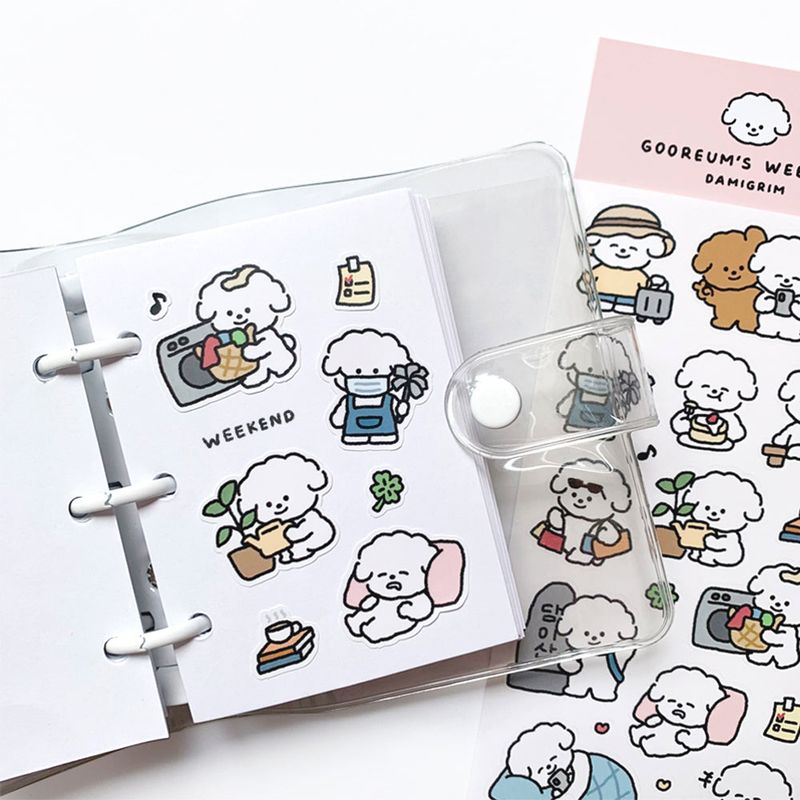 【1+1 SET】 Gooreum's Weekend Sticker