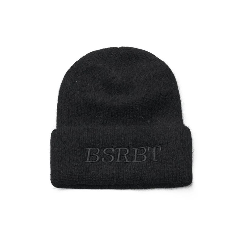 LOGO ANGORA BEANIE