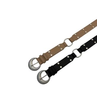 MOON BUCKLE RING BELT