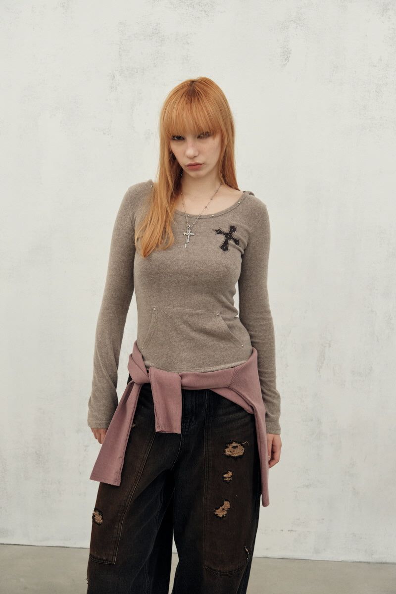 sl cross hood (beige)