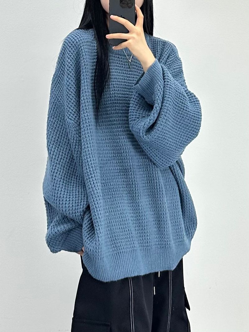 sky knit sweater