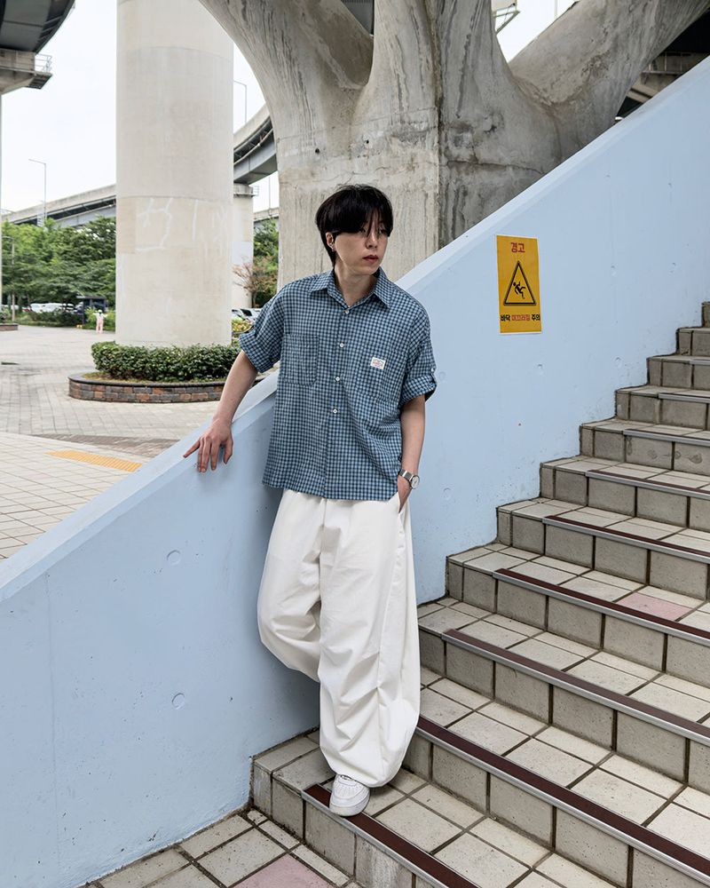 Trevil Patch Balloon Chino Pants