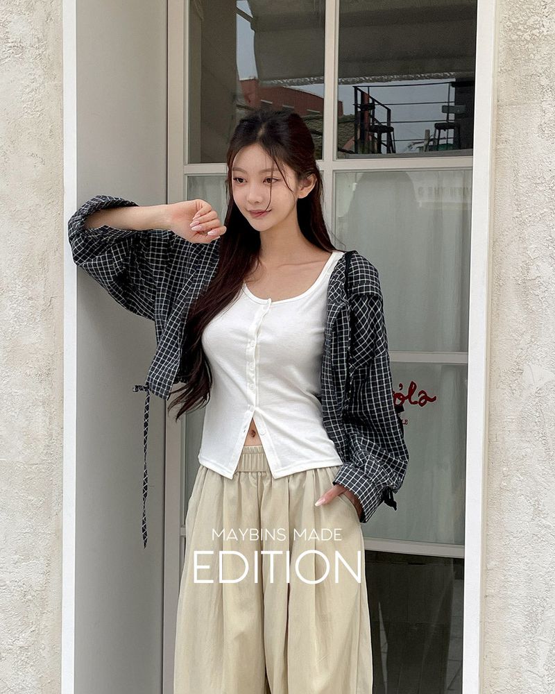 [MADE] Oen button T‑shirt