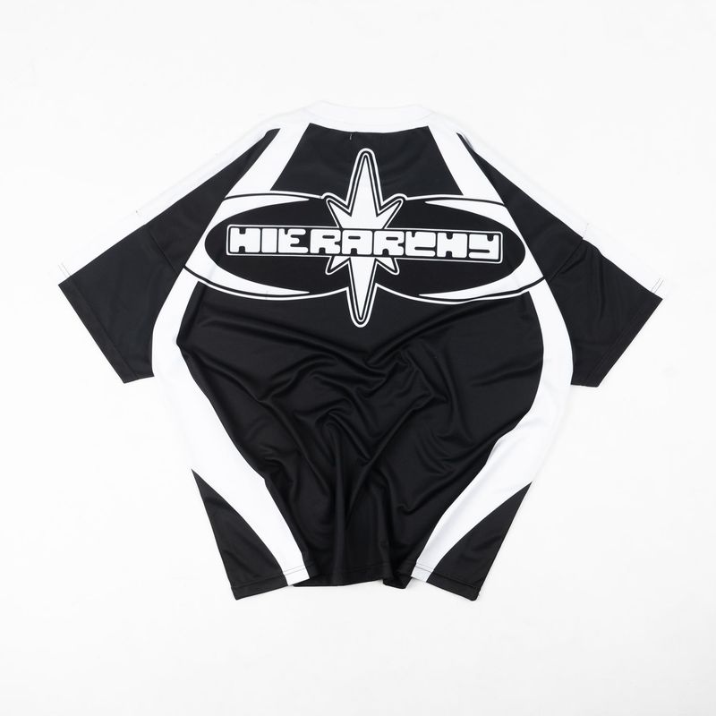 HIERARCHY STUDIOS New Error - Black New Error Wide Oversized Jersey