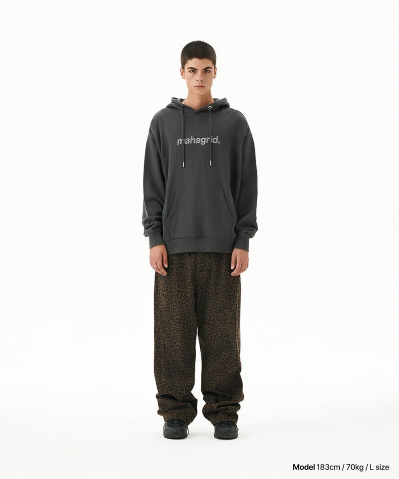 CURVED LEOPARD PANT