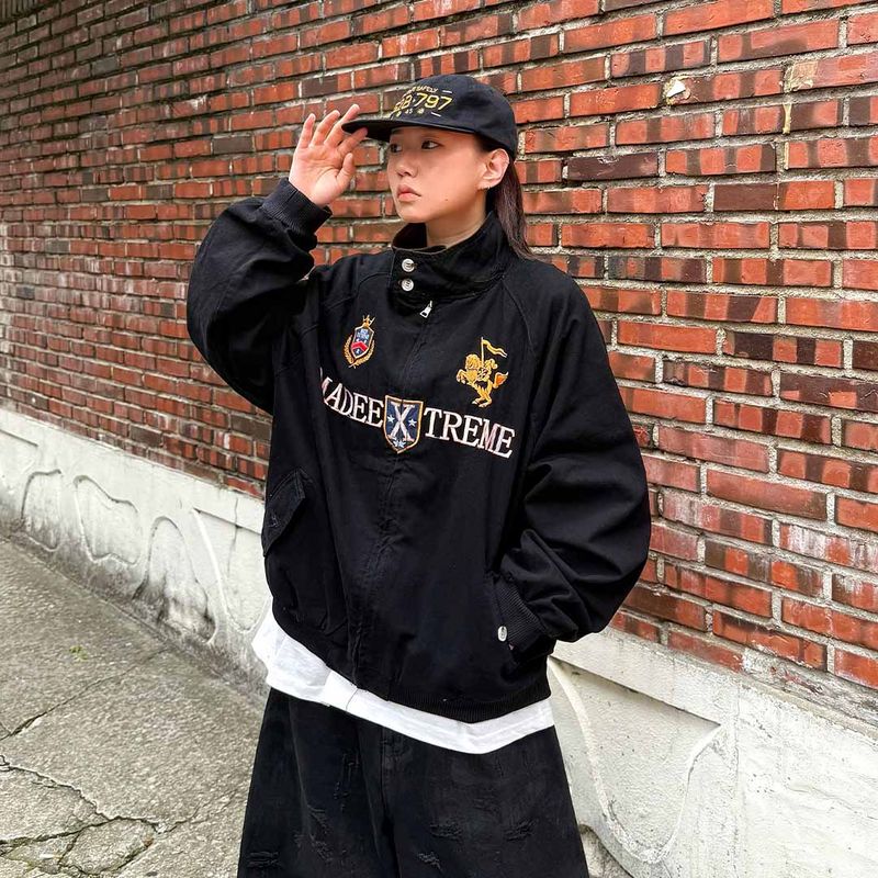 Vintage Numbering Blouson Jacket