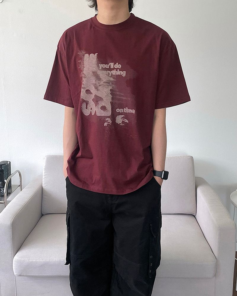 Shadow Printed T-shirt