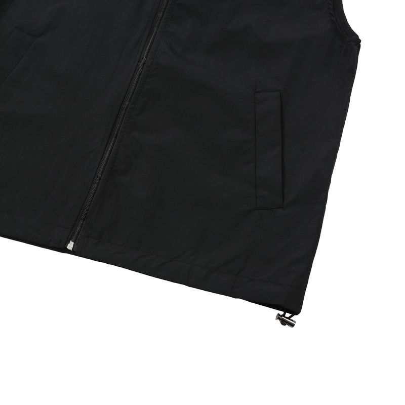 THIN NYLON HOOD VEST (2color)