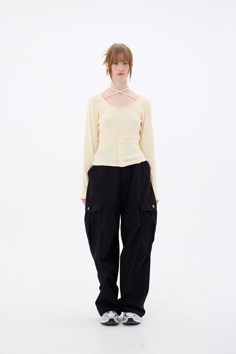 NEBULA LONG SLEEVE / YELLOW