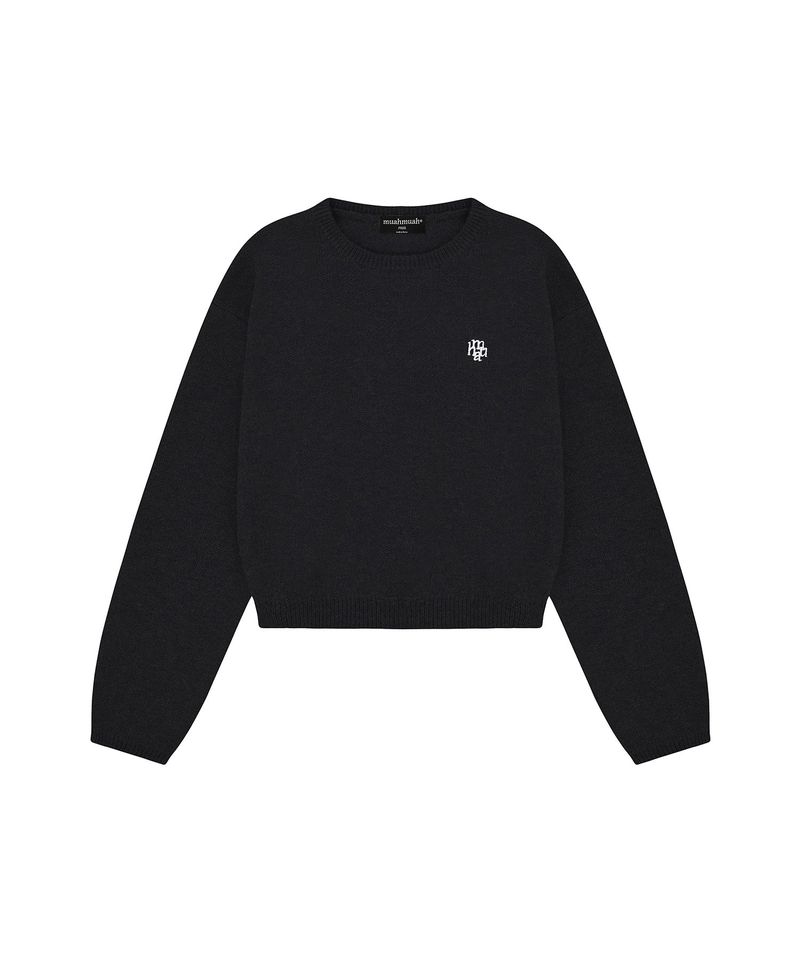STITCH LOGO ROUND KNIT