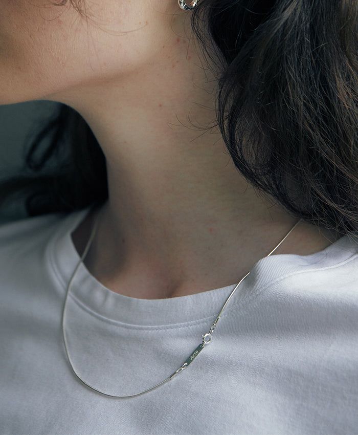 verte（ヴェフト）の「[925 silver] Un.silver.138 / ソワールネックレス (シルバー)（アクセサリー）」