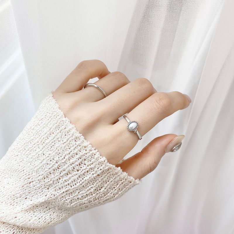 Royal Pearl Ring Set (2 color)