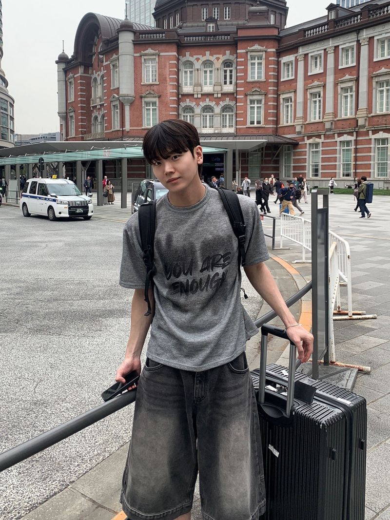 WHAT A LOOK（ワット ア ルック）の「Kuro Nerf Knit Short-Sleeve T-Shirt（Tops）」