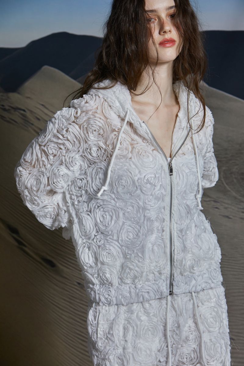 FLOWER HOOD JUMPER
