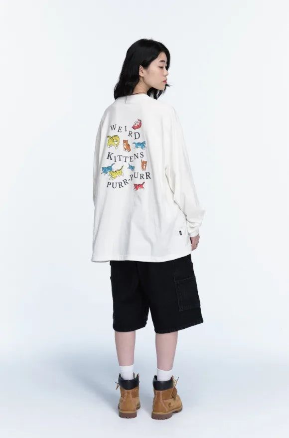 26FW★ Weird Kitten Long Sleeve