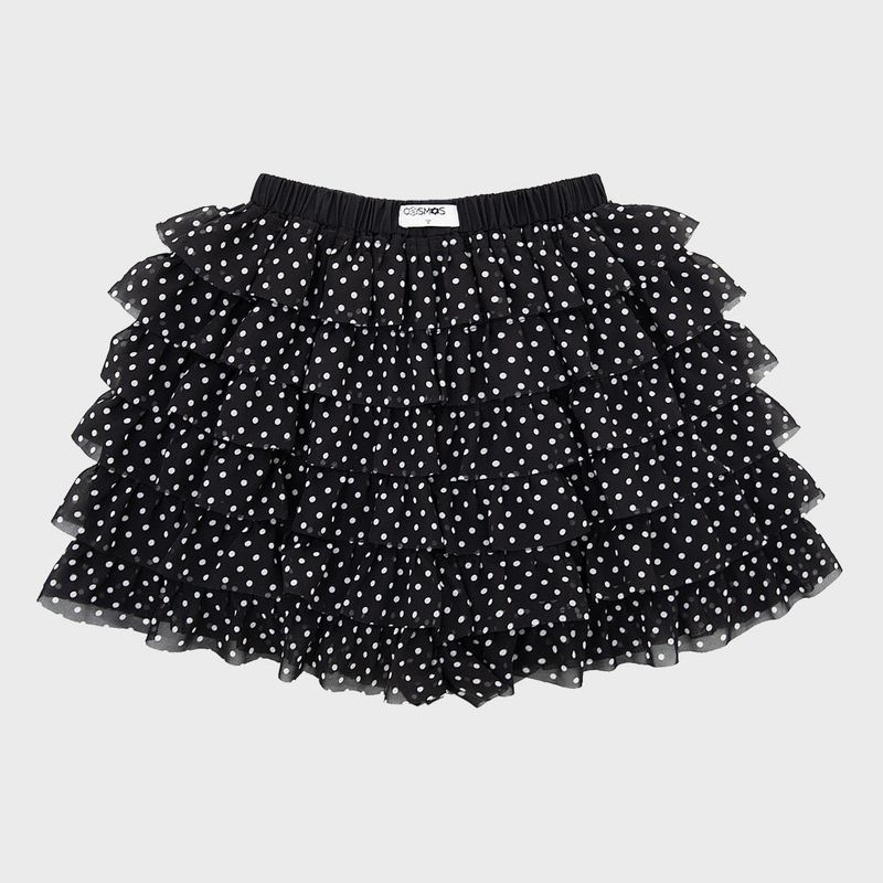 DOT PANTS IN BLACK