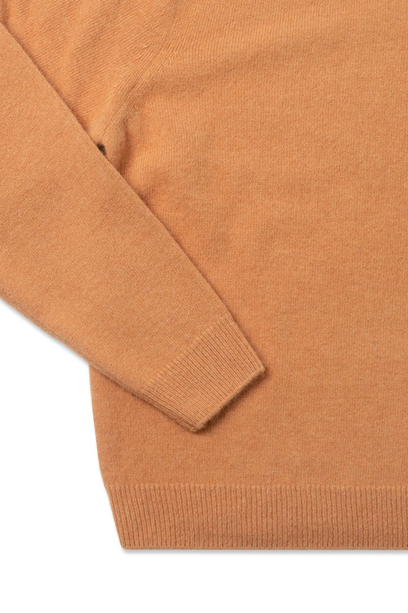 Cuddle raccoon knit_orange