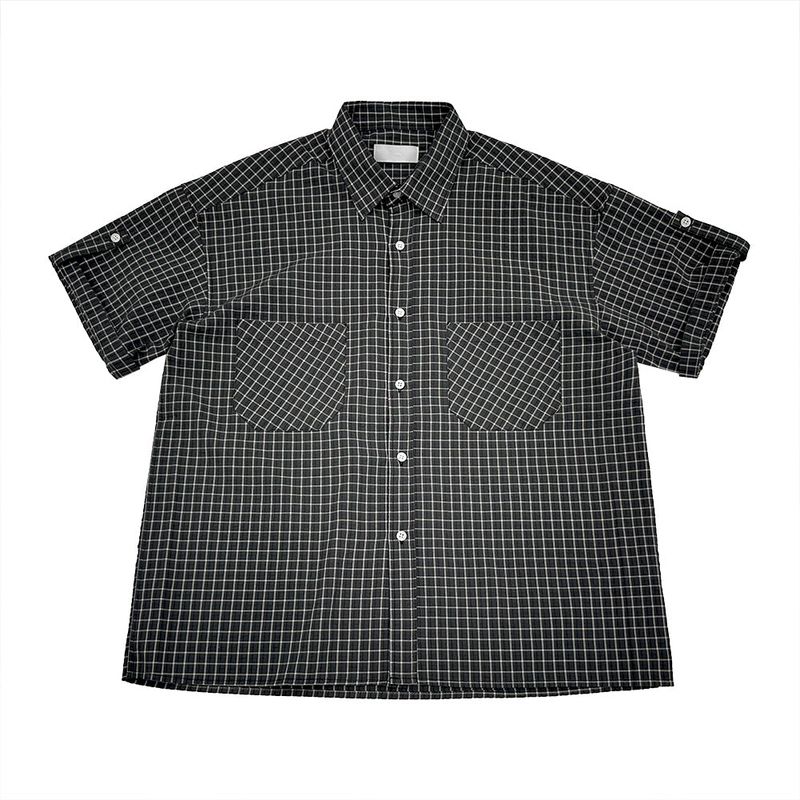 Mesia Turn-up Check Shirt