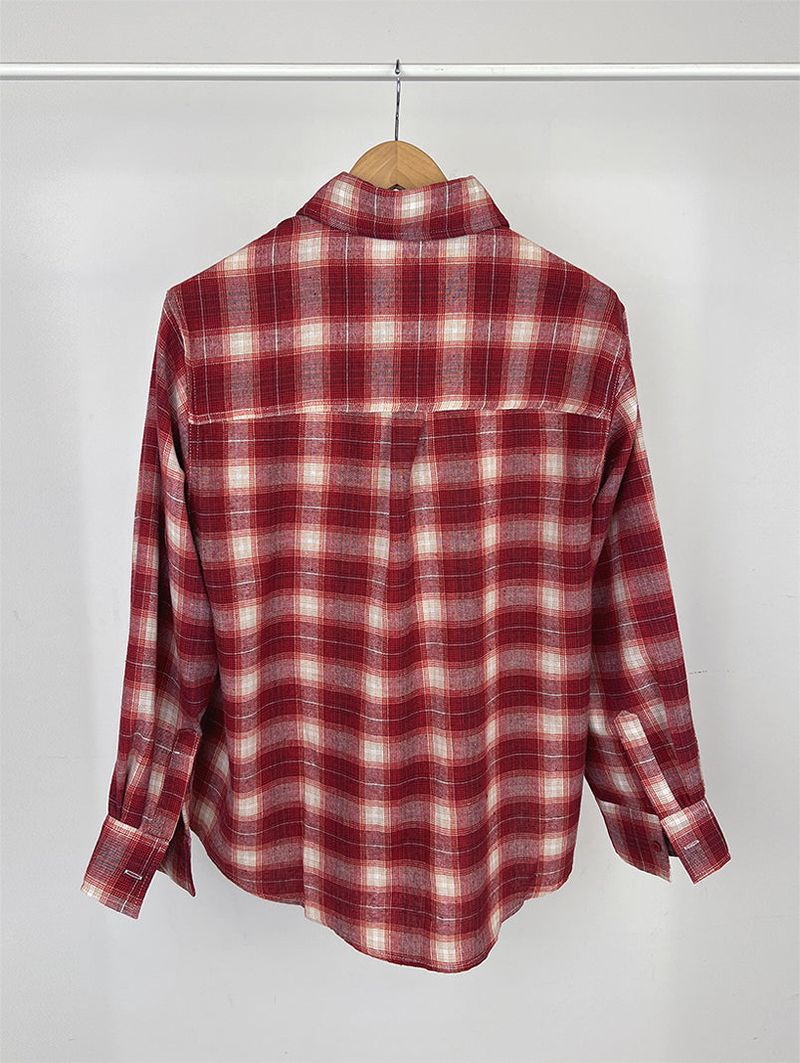 CREAM CHACK SHIRT (2C)