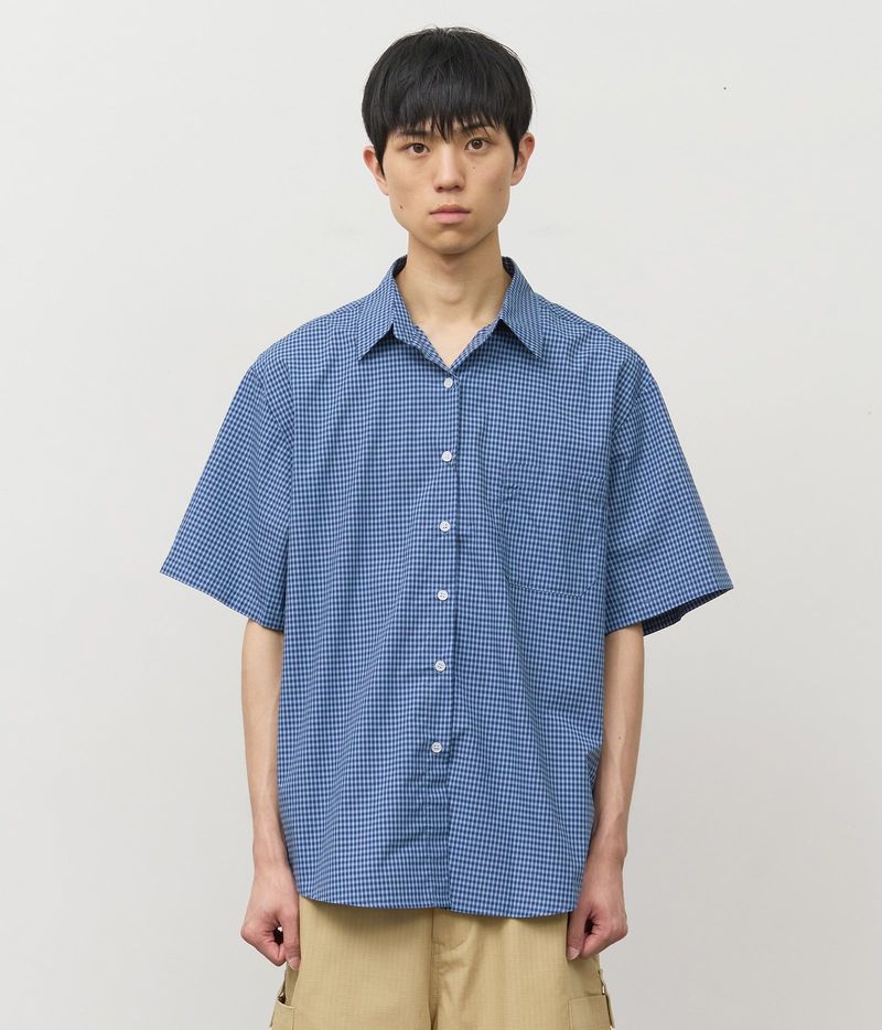HIFIFNK(ハイファイファンク)の「Betz Checked Half Shirt(Tops)」