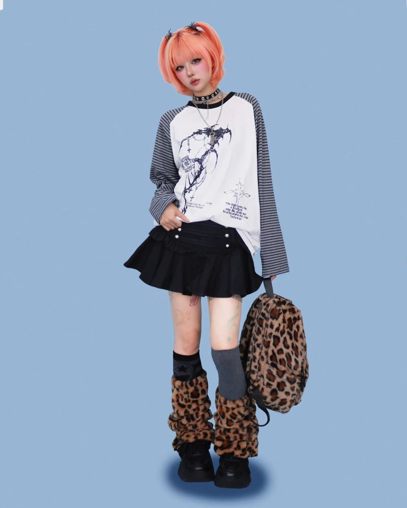 napoleon button frill skirt (속바지)