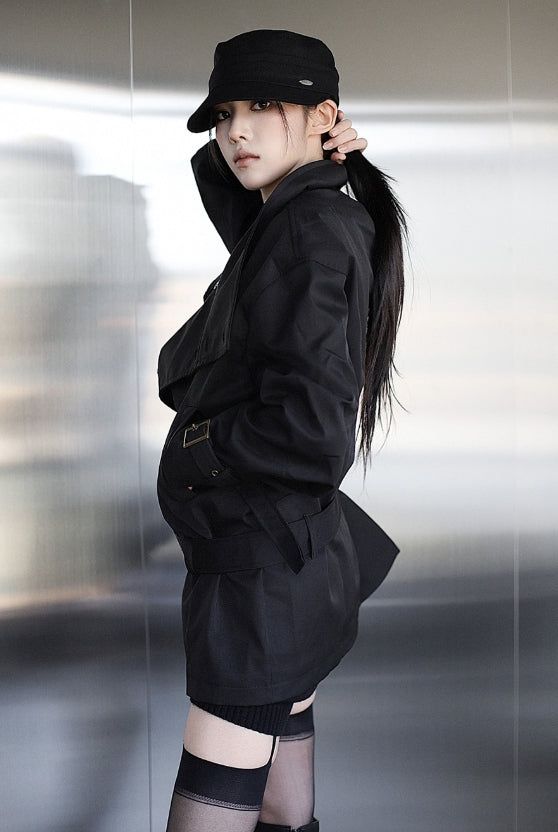 Antique Belt Trench Coat