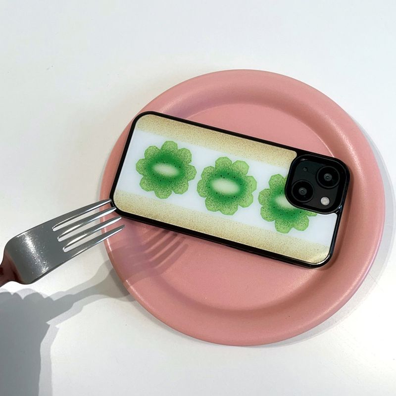 [MADE][Glass Bumper Case] Fruits Sando ⋆ Kiwi