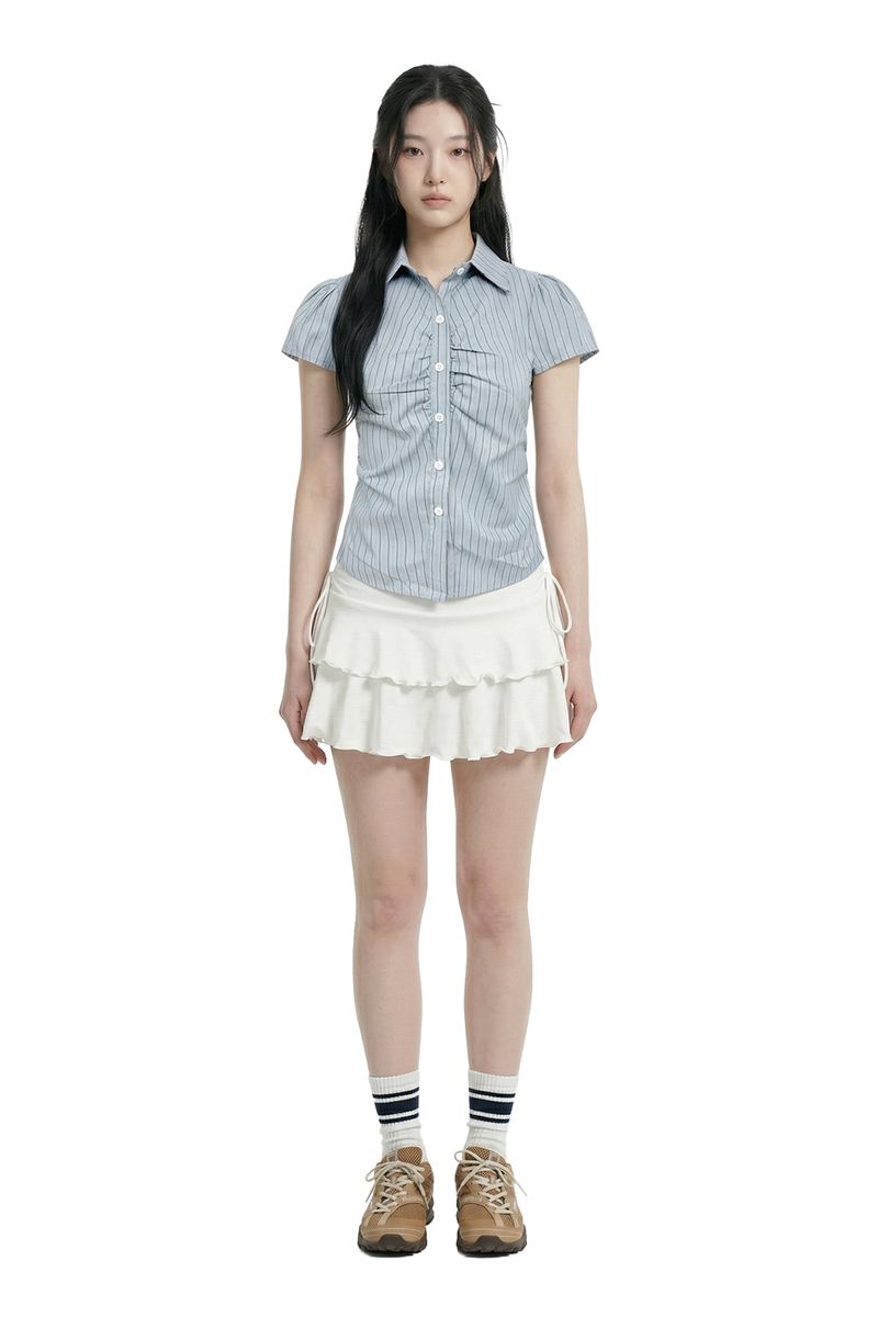 Monica Stripe Fitted Shirt