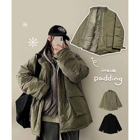 UP Oversized-Fit Half Padded