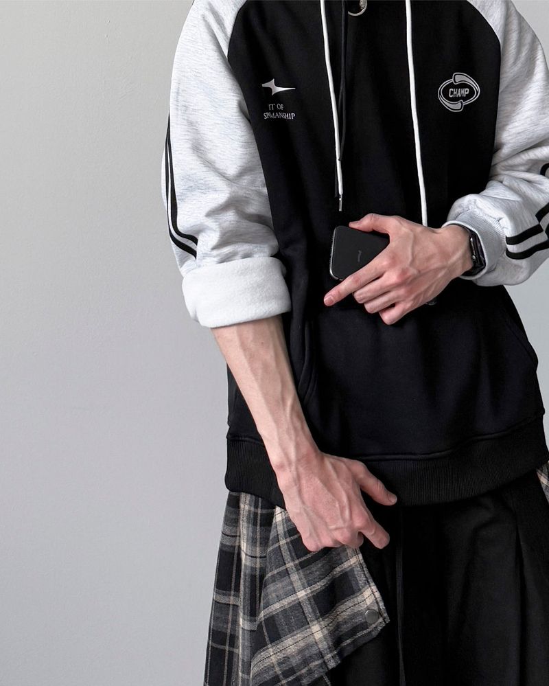Champion Track Over Hoodie