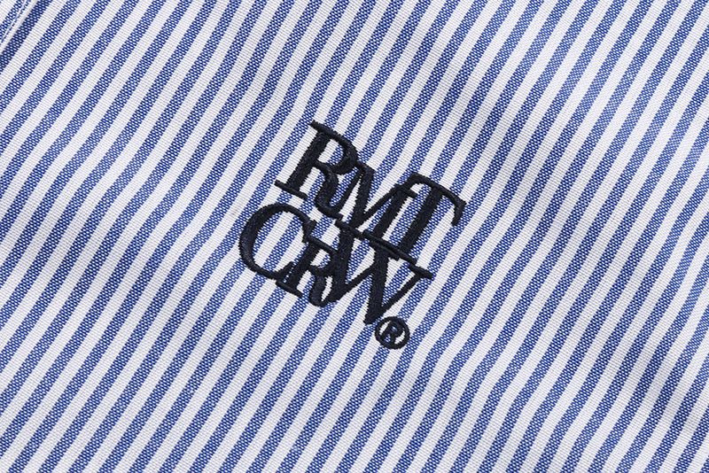 WOMANS BALLOON STRIPE SHIRT_BLUE