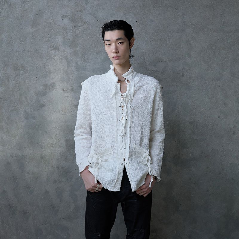 LACE-UP SHIRDIGAN