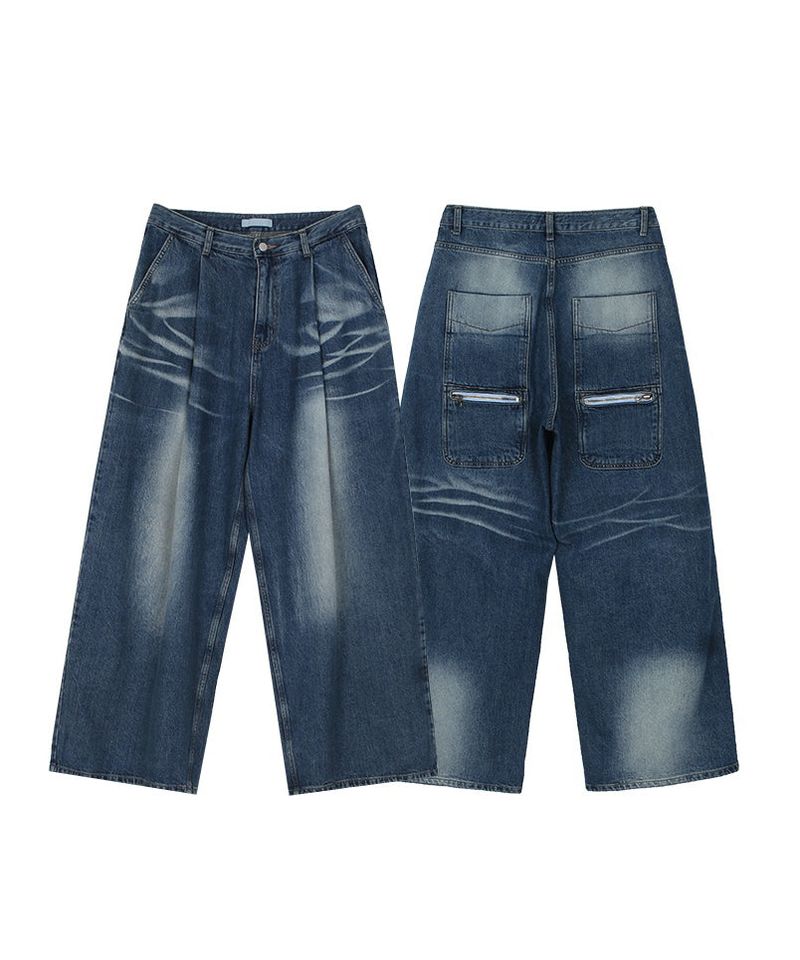 BACK POCKET MAXI JEANS (2C)